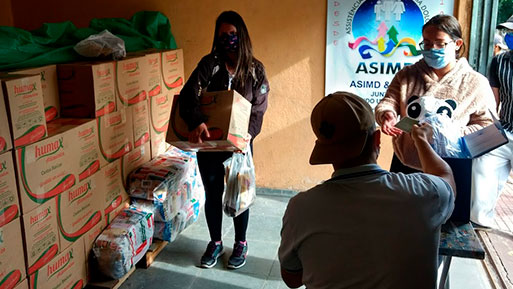 Seja um voluntário na ASIMD